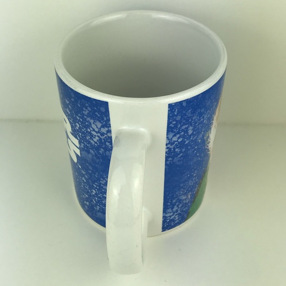 Vintage Star Wars Chewbacca Mug Blue White Splattered Galaxy Pattern - Picture 3 of 5